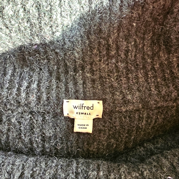 Wilfred Sweater Off Shoulder/Bustle Sweater Mohair - Picture 3 of 4